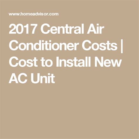 The average hvac replacement cost is $3,250 to $12,586, which would include installation of both a new central ac unit and gas furnace combo. 2017 Central Air Conditioner Costs | Cost to Install New ...