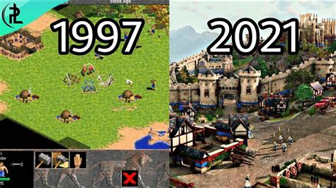 Evolution Of Age Of Empires 1997 2021 History Of The Game Age Of