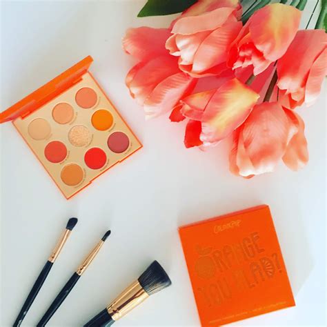 Makeup And Masala Colourpop Orange You Glad Palette Swatches