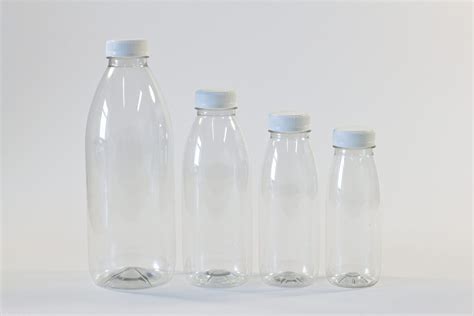Pcs Ml Empty Storage Containers Clear Pet Bottles Plastic Beverage Drink Bottle Juice