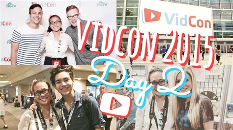 Vidcon Vlog Day 2 Simplymaci Youtube