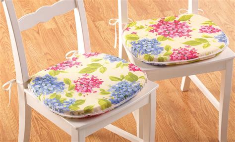 kitchen chair cushions with ties