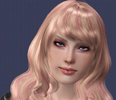 Bangs Hairstyle Cazys Sorrow Retextured By Bring Me Victory Sims 3 Hairs