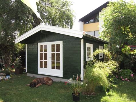 Maybe you would like to learn more about one of these? Gerätehaus Holz, Grün, Schwedenhaus-Stil, praktische ...