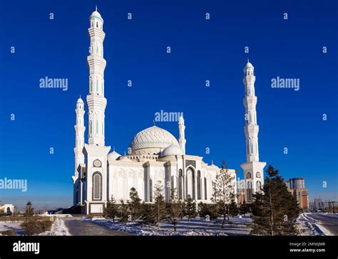 Classical Islamic Style With Traditional Kazakh Ornaments Hazrat Sultan