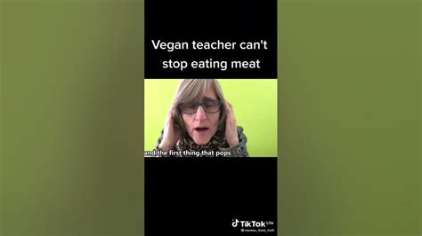Vegan Teacher Loves Her Meet 🍗🍖🥩 Youtube