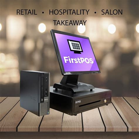 17 Inch Touchscreen Epos Pos Cash Register Till System For Retail