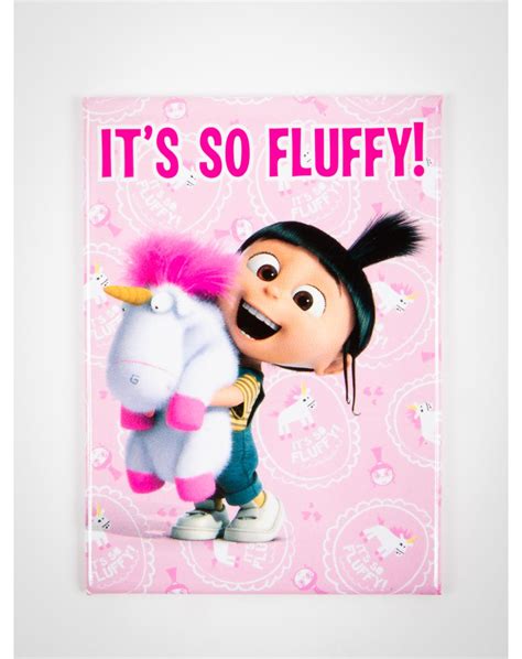 Despicable Me Its So Fluffy Magnet Girls World Pinterest