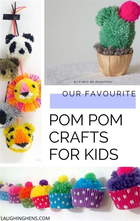 7 Pom Pom Crafts For Kids