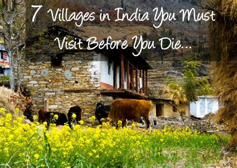 7 Most Beautiful Villages In India That You Must Visit Before You Die