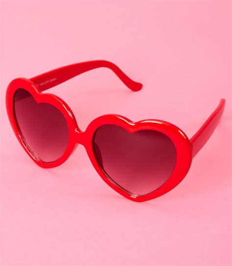Pin By Emily Johnson On Peony In 2020 Heart Glasses Heart Shaped Sunglasses Red Aesthetic