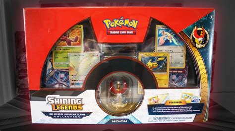 Shining Legends Ho Oh Super Premium Collection Box Youtube