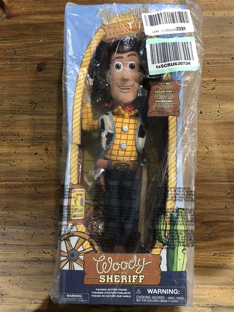 Woody Doll Toy Story Pull String Interactive Talking Detectors