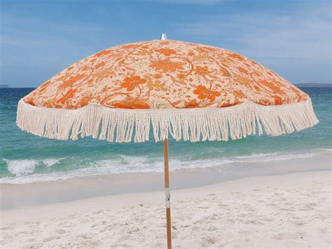 New Boho Picnic Rugs And Beach Umbrellas Designed In Australia Isla