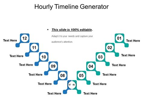 Hourly Timeline Generator Presentation Examples Powerpoint