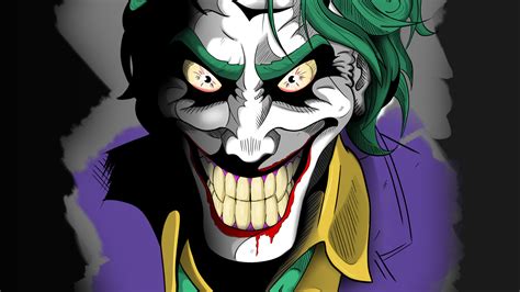 This wallpaper symbolizes the iconic line of the joker in the shape of the master criminal himself. Joker Art 4k 2019, HD Superheroes, 4k Wallpapers, Images ...