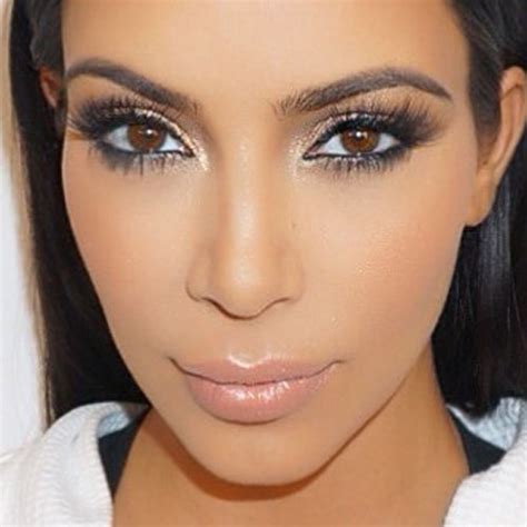 kim kardashian s makeup photos and products steal her style