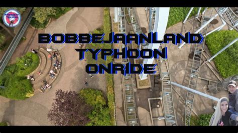 Typhoon Eurofighter Rollercoaster Onride Bobbejaanland 2023 Pov 4k Youtube