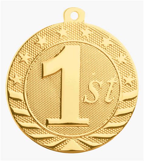 Gold First Place Medal Hd Png Download Kindpng