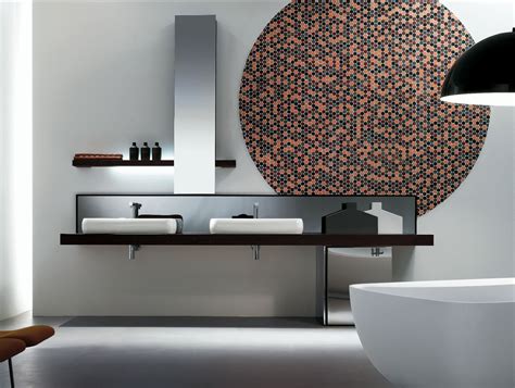 Milldue Kubik 55 Wenge Wood Modern Italian Bathroom Vanities