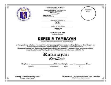 View 25 Diploma Template Deped 2021 Bestspiritquote