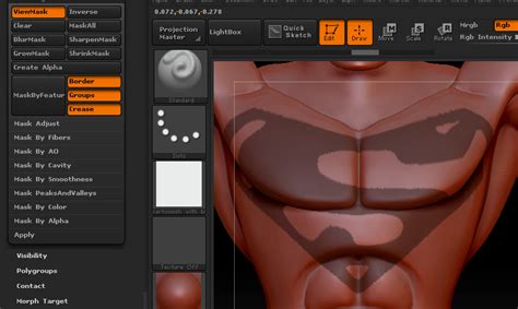 Can't create alpha from mask - ZBrushCentral