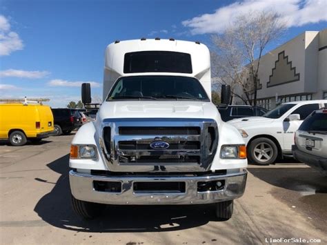 Used 2013 Ford F 650 Mini Bus Shuttle Tour Glaval Bus Aurora