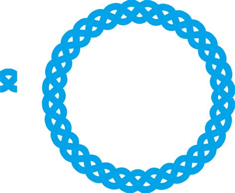 Blue Round Frame Clip Art at Clker.com - vector clip art online