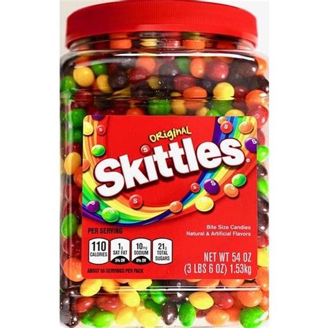 Skittles Original Fruit Candy Pantry Size 54 Ounce Jar Reviews 2020
