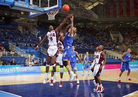 The men's basketball action tips off on july 25 — two days after the opening ceremony in tokyo — with 12 countries competing in the initial group phase. Basketball Olympic Sport Athens 2004 Olympic Games ...