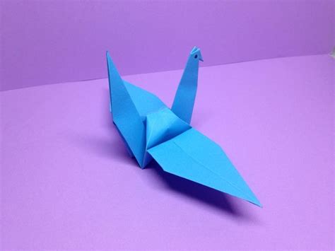 Easy Origami Bird For Beginners Origami Bird Simple Origami For