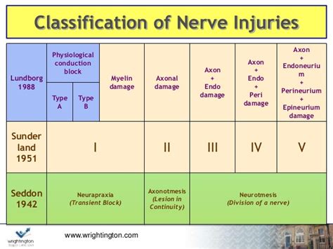 Nerve contusion or stretch leading to reversible conduction block withoutwallerian degeneration. Peripheral nerve injuries