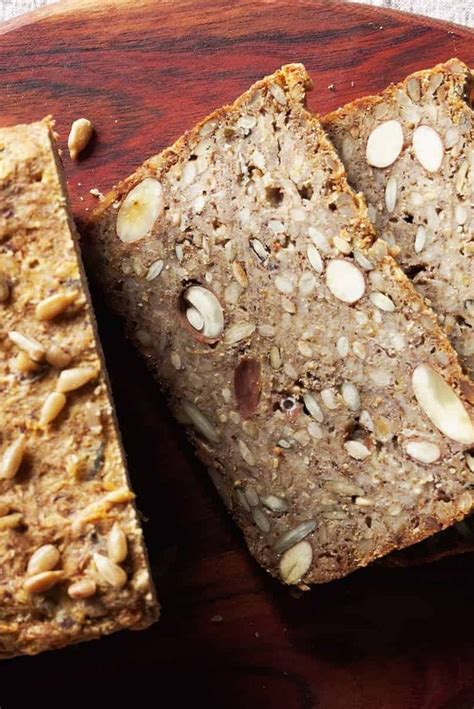 Gluten Free Vegan Nutty Bread FriFran Yeast Free Breads Bread