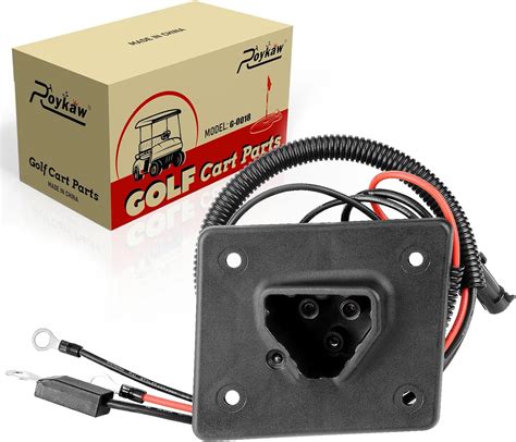 Roykaw Ezgo Txt Rxv Charger Receptacle With Harness For