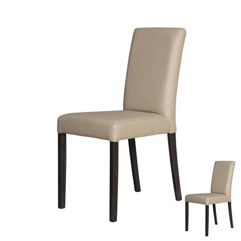 Chaise simili cuir  Le monde de Léa
