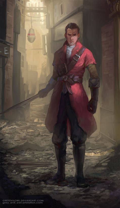 Daud By Greyevilowl Dishonored Character Portraits Character Inspiration
