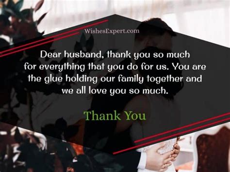 30 Sweet Thank You Messages For Husband To Show Gratitude