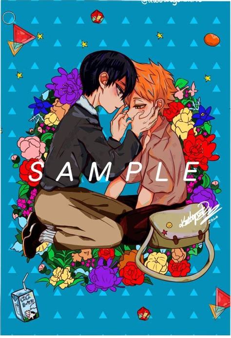 Haikyuu demon slayer mha/bnha assassination classroom tbhk aot. TBHK Kagehina Gloss Print | AwoPrints