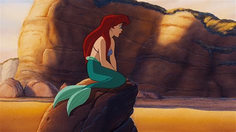 Archived from the original on 30 november 2020. Image - La Petite Sirène (Disney) Ariel rocher plage ...