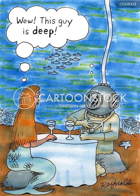 Deep Sea Diver Cartoons And Comics Funny Pictures From