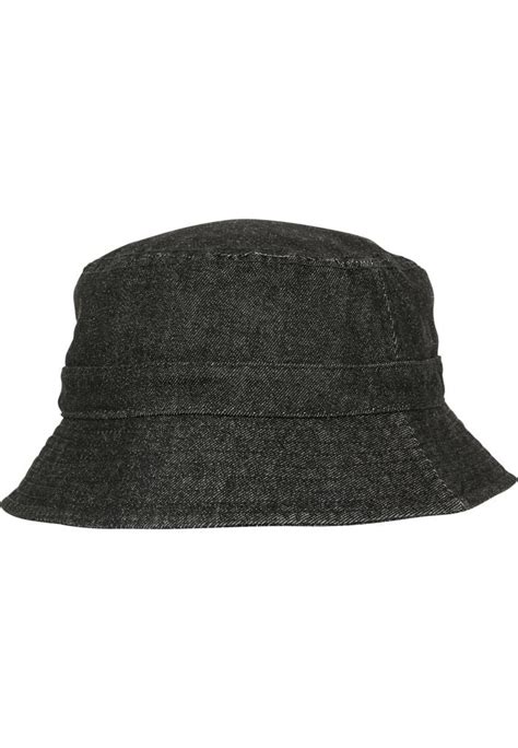 Black Bucket Hat Denim Hats