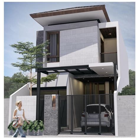 Maybe you would like to learn more about one of these? Foto Desain Rumah Minimalis Modern 2 Lantai | Desain villa ...