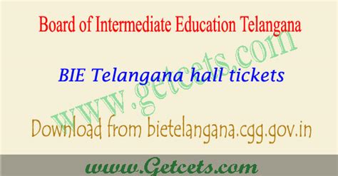 Students can check the ssc results. TS Intermediate hall tickets 2021 ipe exam @tsbie.cgg.gov.in