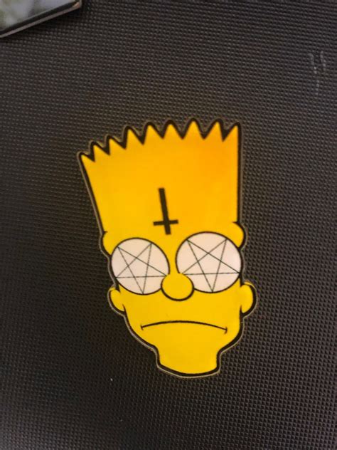 Pop Art The Simpsons Bart Simpson Costume Outfit Acrylic Etsy