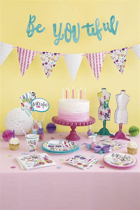 Spa Themed Birthday Party Supplies Ann Inspired