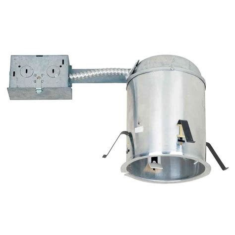 Commercial Electric 5 In Aluminum Recessed Ic Remodel Airtight