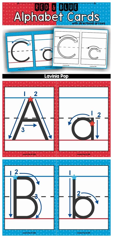 Free Tracing Letters With Directional Arrows