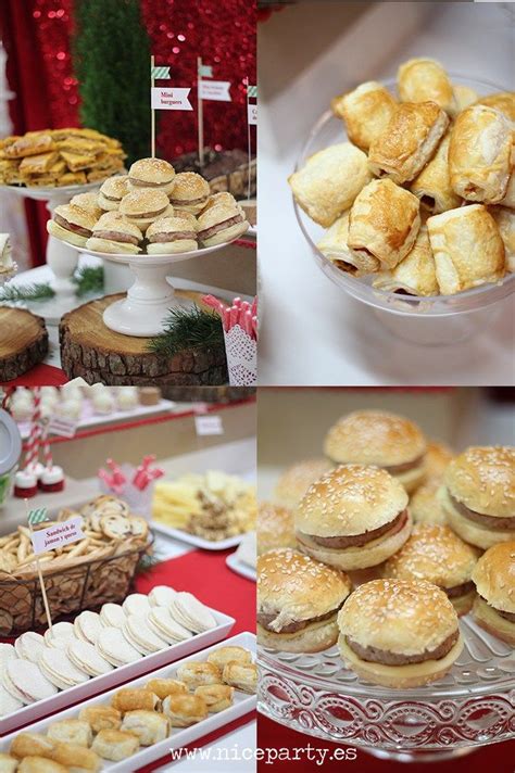 Ver más ideas sobre comida para cumpleaños adultos, comida para cumpleaños, cumpleaños. Nice Party: La gran merienda de Navidad | Comida para ...