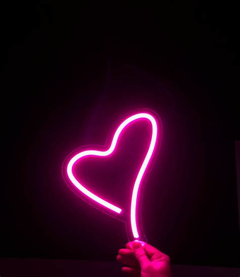 Love Heart Neon Led Sign Lucid Industries