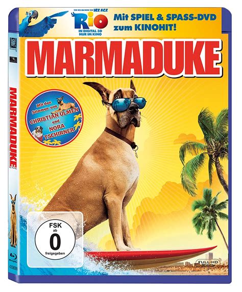 Marmaduke Rio Activity Disc Alemania Blu Ray Amazones Macy